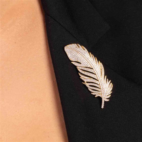 Brooch Ultima Edizione Woman in Silver SA00402 - SA00402